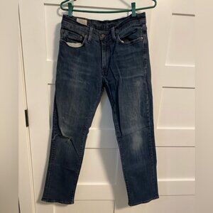 Men's Levi’s 511 Distressed Blue Slim Jeans